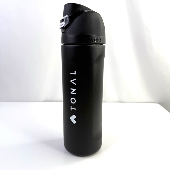 Owala Black Tonal Gym Free Sip 24oz Stainless Steel Straw Water Bottle - Picture 1 of 8
